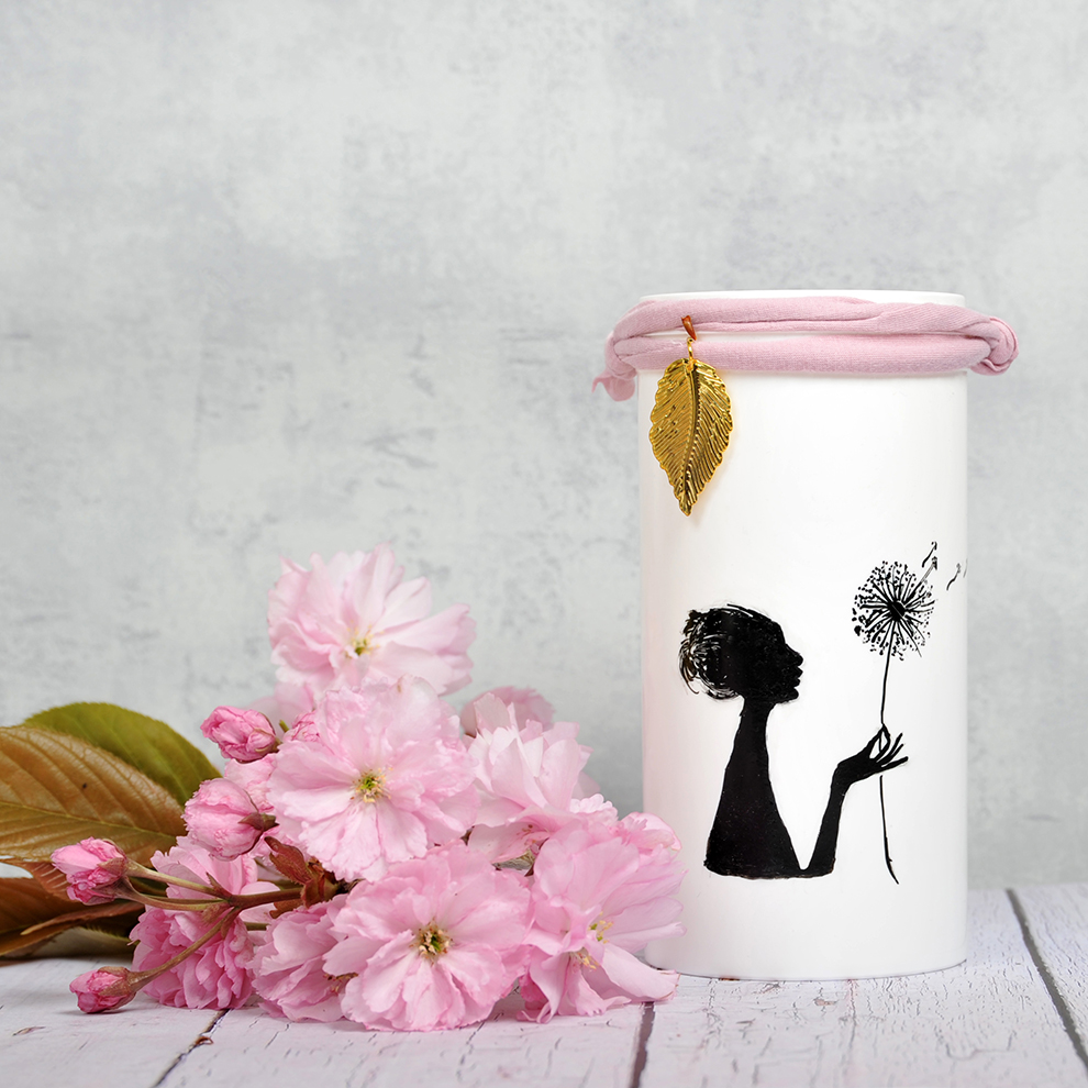 DIY Vase zum Muttertag